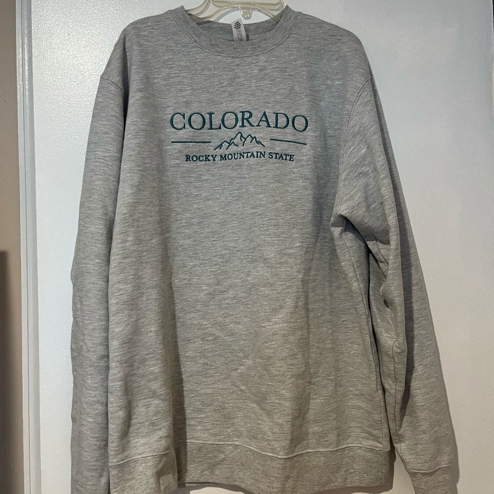 Colorado "Rocky Mountain State" Crewneck Sweatshirt